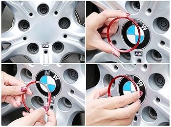 Amazon.co.jp: iJDMTOY (4) 陽極酸化ブルーアルミホイール